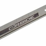 Laužomos geležtės CARBIDE 18mm 10vnt, Stanley