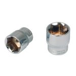 Galvutė 3/8" CHROMEplus, 6mm, KS Tools