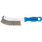 Rankinis vielinis šepetys HBG 10 Steel 1 row with plaSteelic 265mm 0,3mm, Pferd