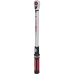 1/2" Dinamometrinis raktas su terkšle ERGOTORQUEprecision 40-200Nm, KS Tools